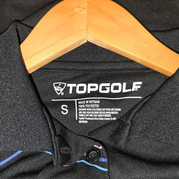 Top Golf Women's Black Golf Polo, Size Small, New in Package - Picture 3 of 3